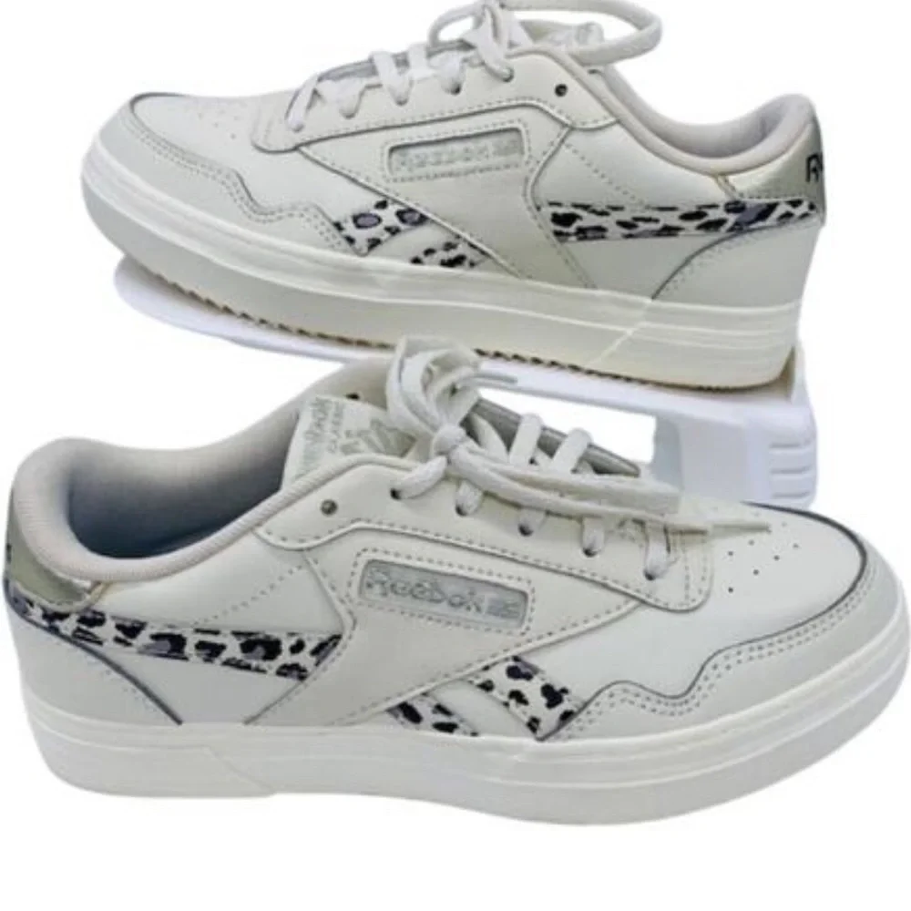 Reebok Classic Club Memt Bold cheetah Women's Size 7.5 Athletic Shoes Sneakers